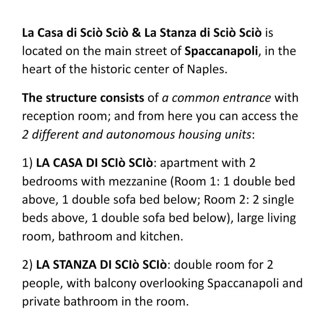 Appartement La Casa Di Scio Scio & La Stanza Di Scio Scio *